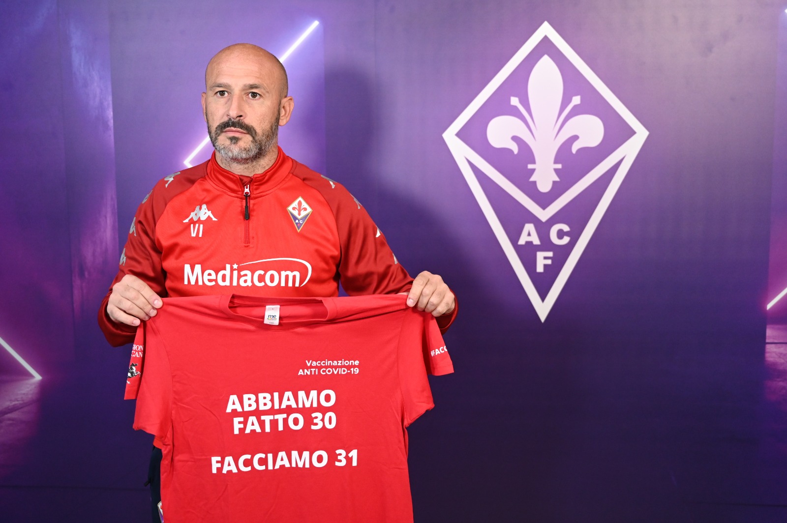Immagine #OraFacciamo31: il sostegno dei tecnici della Fiorentina alla campagna regionale